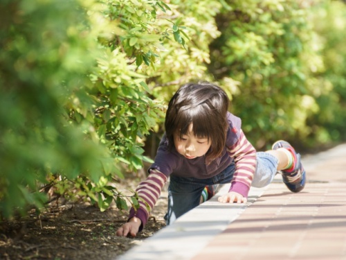 幼稚園　衣替え