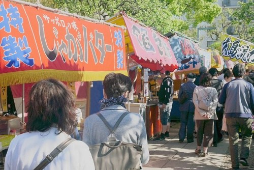 幸手桜まつり　屋台